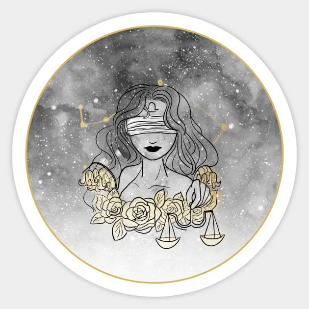 Libra Sticker by shelbywolf